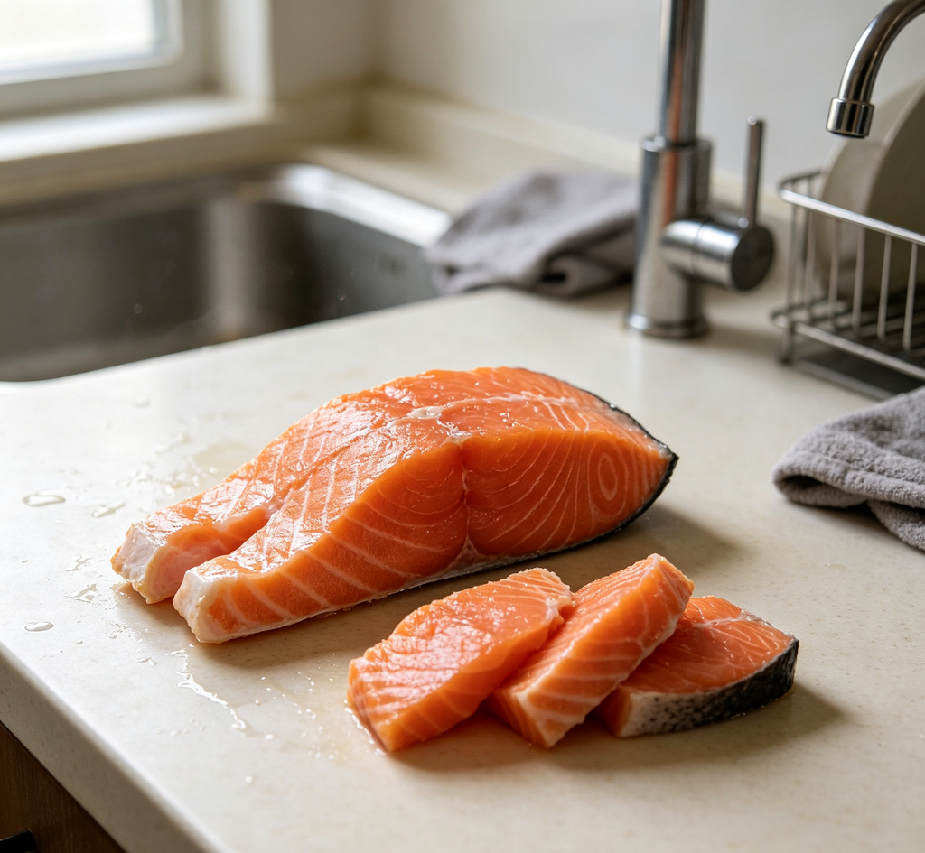 Fresh Wild-Caught Salmon Fillets