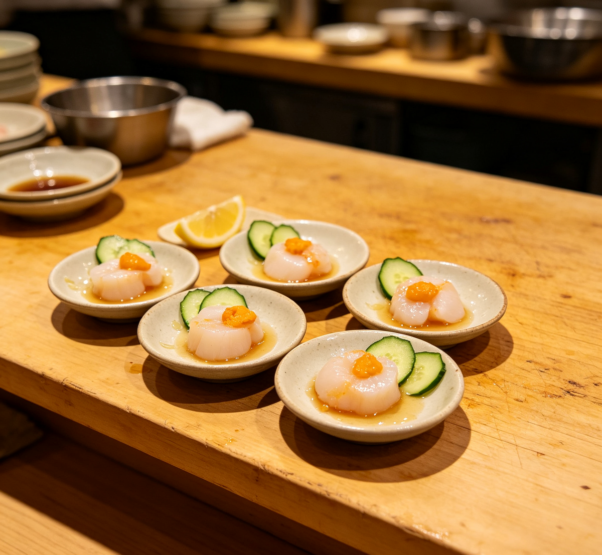Fresh Plump Scallops