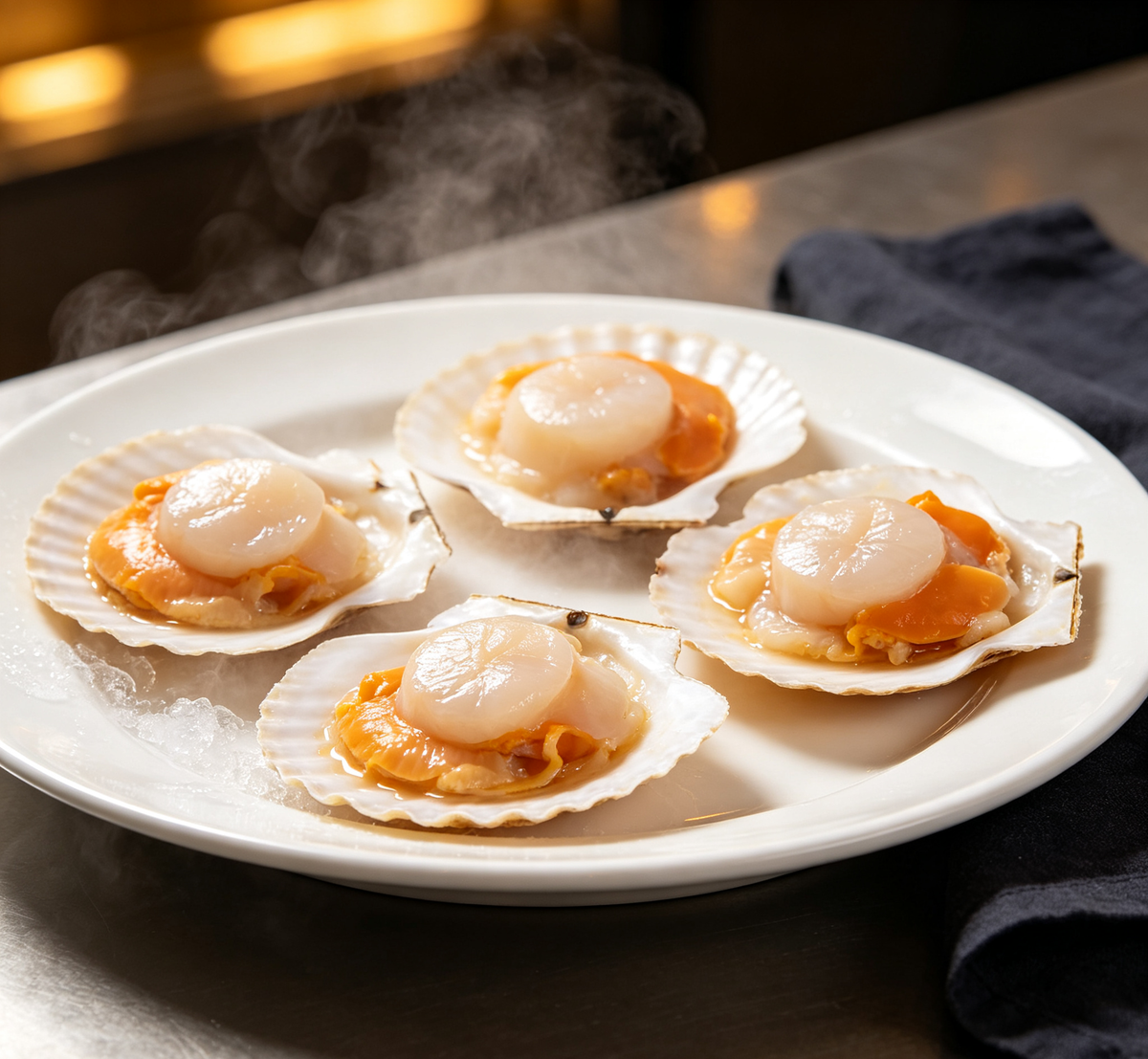 Fresh Plump Scallops