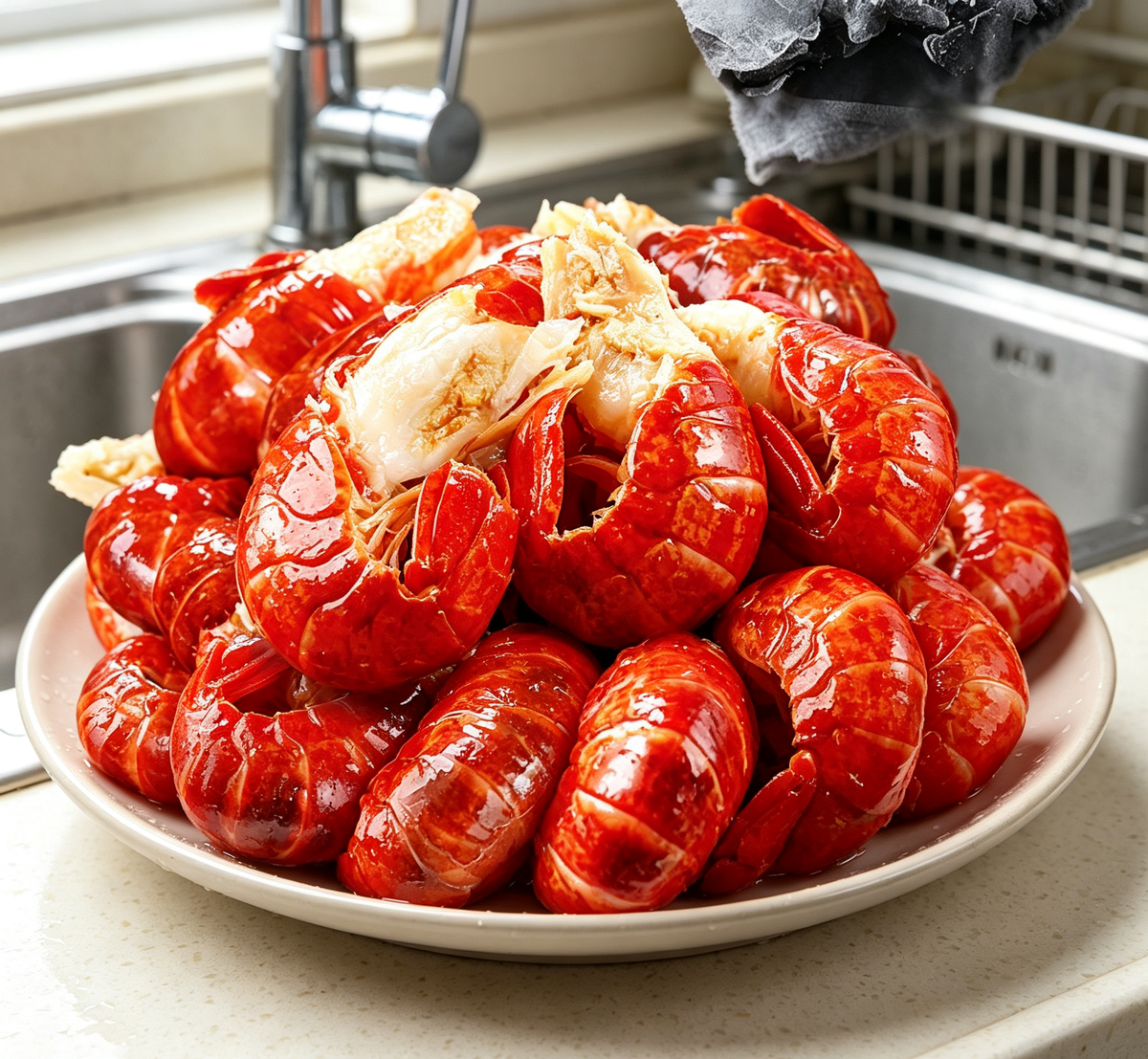 Fresh Cooked Crawfish