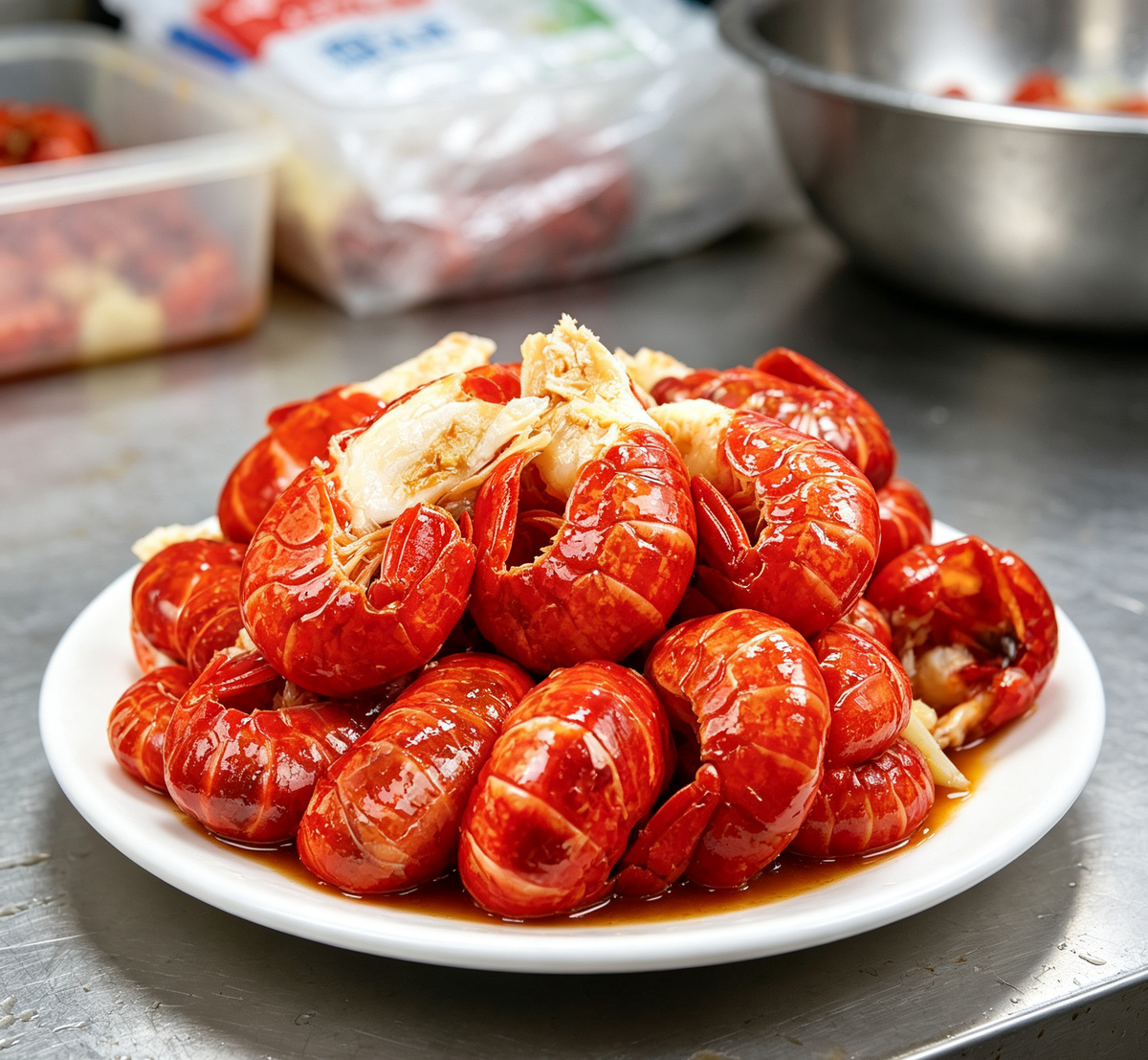 Fresh Cooked Crawfish